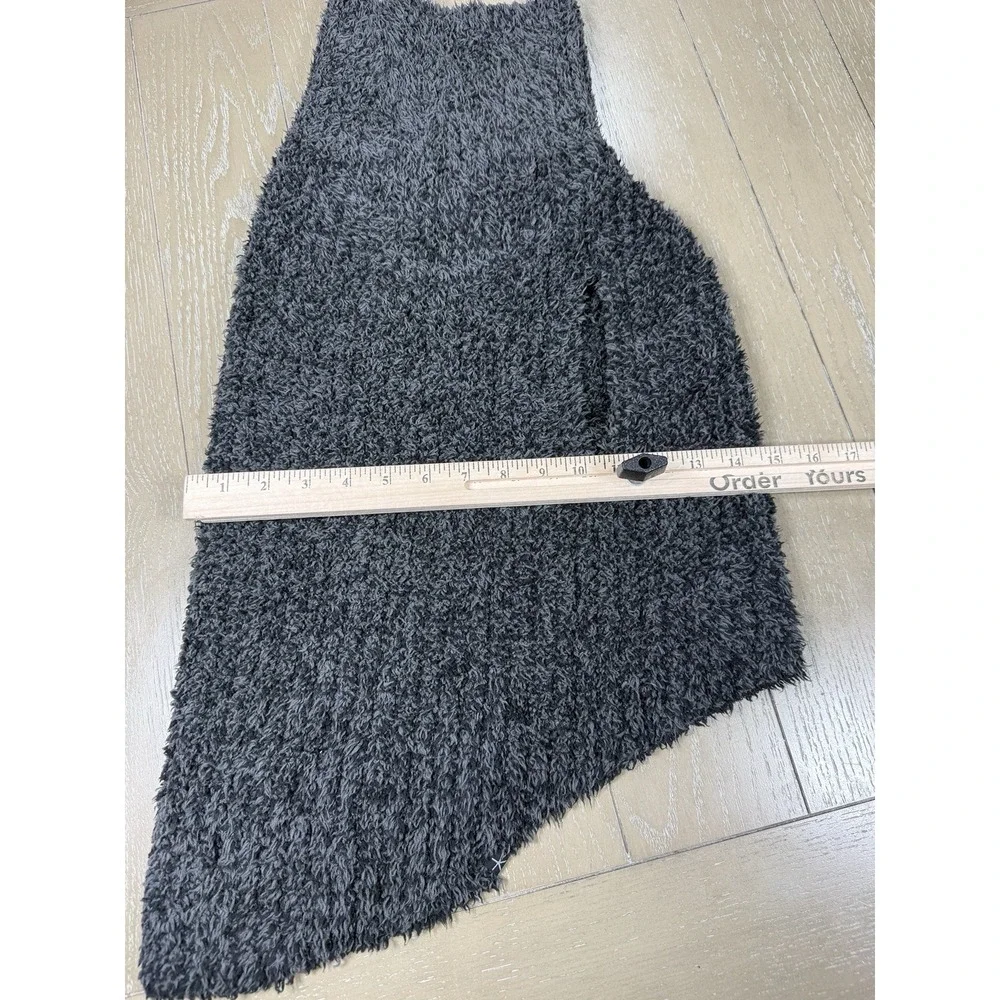 Barefoot dreams pets‎ sweater XL  Gray Black  Dog Cozy